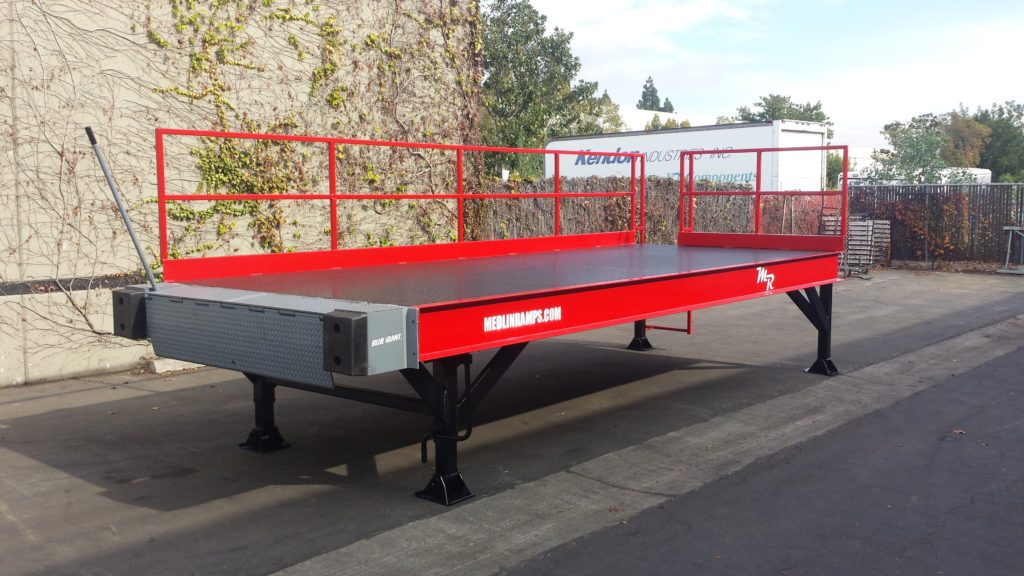 Portable Loading Docks Medlin Ramps Dock Seriesmedlin Ramps